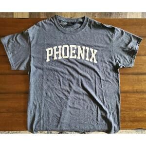 Mens Navy Blue Phoenix T Shirt Size Large